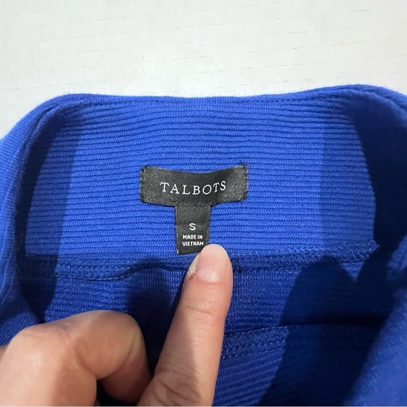 Talbots Button Detail Funnel Neck Tank size S in excellent condition - Picture 6 of 9